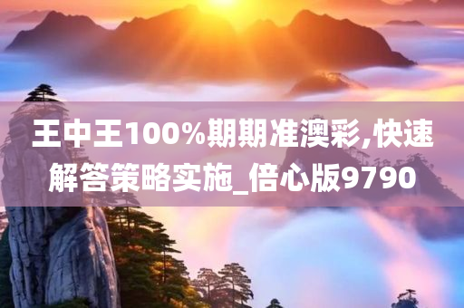 王中王100%期期准澳彩,快速解答策略实施_倍心版9790