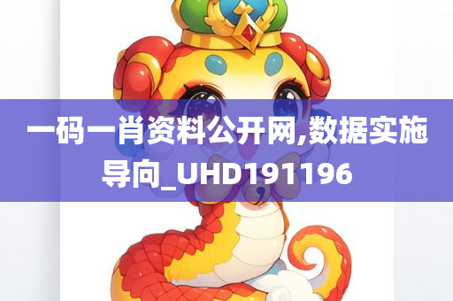 一码一肖资料公开网,数据实施导向_UHD191196