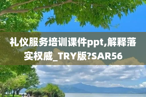 礼仪服务培训课件ppt,解释落实权威_TRY版?SAR56