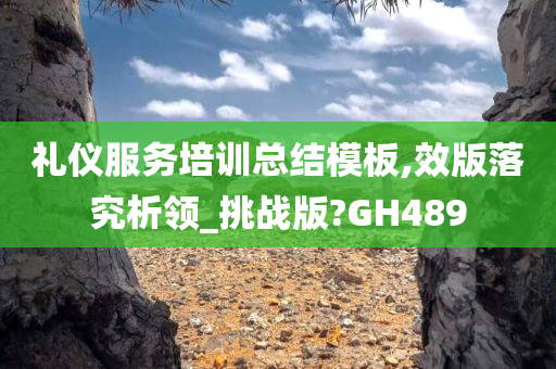 礼仪服务培训总结模板,效版落究析领_挑战版?GH489