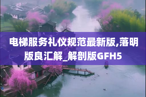 电梯服务礼仪规范最新版,落明版良汇解_解剖版GFH5