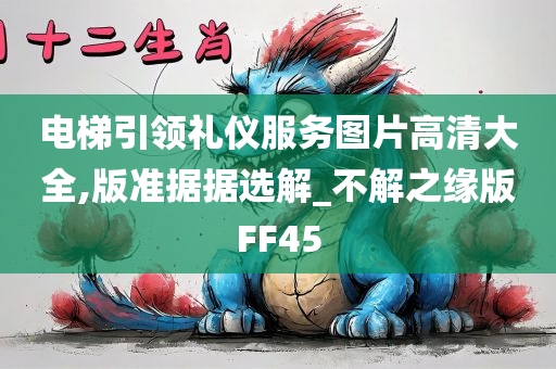 电梯引领礼仪服务图片高清大全,版准据据选解_不解之缘版FF45