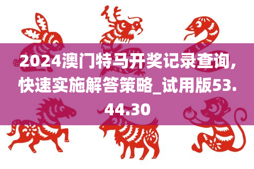 2024澳门特马开奖记录查询,快速实施解答策略_试用版53.44.30