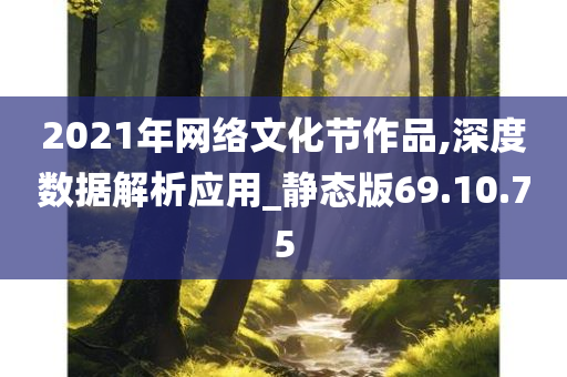 2021年网络文化节作品,深度数据解析应用_静态版69.10.75