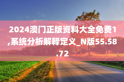 2024澳门正版资料大全免费1,系统分析解释定义_N版55.58.72