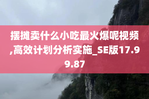 摆摊卖什么小吃最火爆呢视频,高效计划分析实施_SE版17.99.87