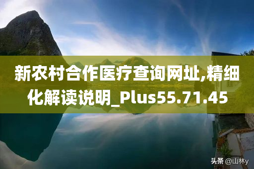 新农村合作医疗查询网址,精细化解读说明_Plus55.71.45