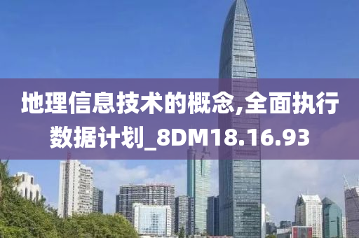 地理信息技术的概念,全面执行数据计划_8DM18.16.93