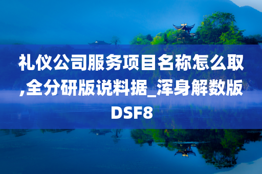 礼仪公司服务项目名称怎么取,全分研版说料据_浑身解数版DSF8