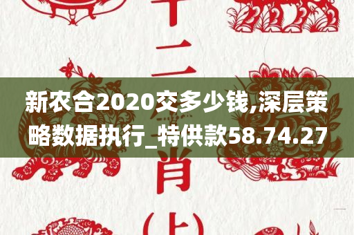 新农合2020交多少钱,深层策略数据执行_特供款58.74.27