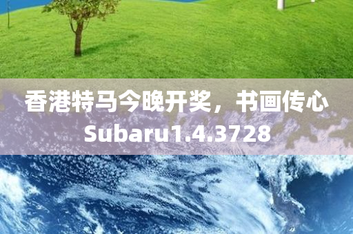 香港特马今晚开奖，书画传心Subaru1.4.3728