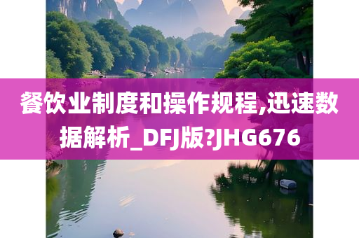 餐饮业制度和操作规程,迅速数据解析_DFJ版?JHG676