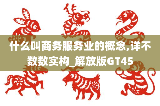 什么叫商务服务业的概念,详不数数实构_解放版GT45