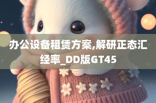 办公设备租赁方案,解研正态汇经率_DD版GT45