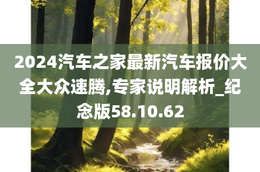 2024汽车之家最新汽车报价大全大众速腾,专家说明解析_纪念版58.10.62