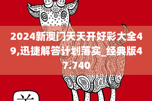 2024新澳门天天开好彩大全49,迅捷解答计划落实_经典版47.740