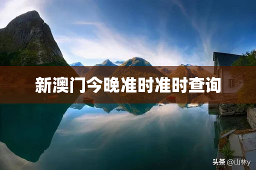 新澳门今晚准时准时查询