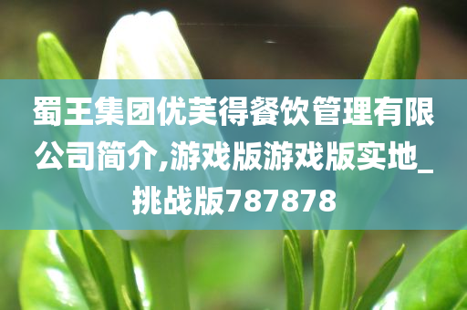 蜀王集团优芙得餐饮管理有限公司简介,游戏版游戏版实地_挑战版787878