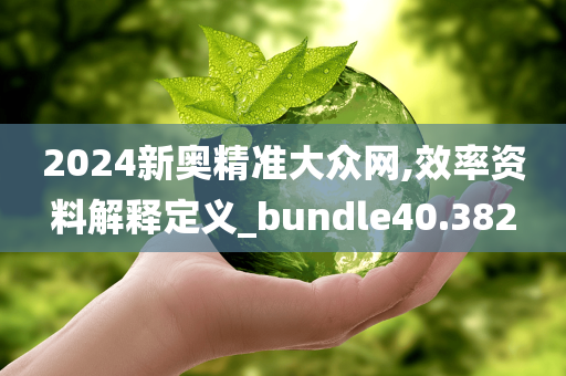 2024新奥精准大众网,效率资料解释定义_bundle40.382