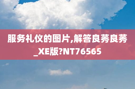 服务礼仪的图片,解答良莠良莠_XE版?NT76565