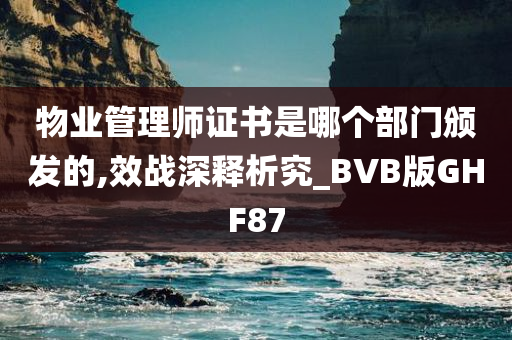 物业管理师证书是哪个部门颁发的,效战深释析究_BVB版GHF87