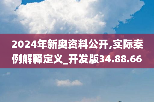 2024年新奥资料公开,实际案例解释定义_开发版34.88.66