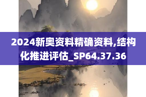 2024新奥资料精确资料,结构化推进评估_SP64.37.36