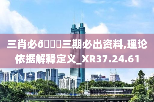 三肖必🀄三期必出资料,理论依据解释定义_XR37.24.61