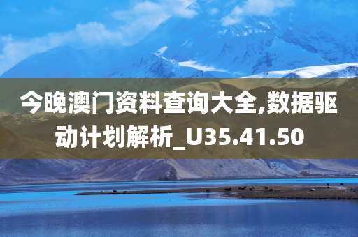 今晚澳门资料查询大全,数据驱动计划解析_U35.41.50