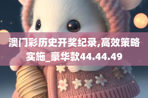 澳门彩历史开奖纪录,高效策略实施_豪华款44.44.49