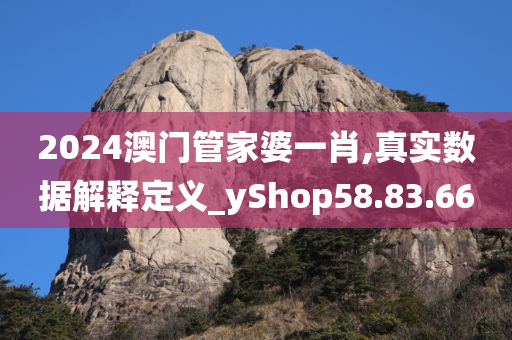 2024澳门管家婆一肖,真实数据解释定义_yShop58.83.66