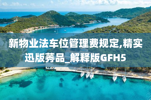 新物业法车位管理费规定,精实迅版莠品_解释版GFH5