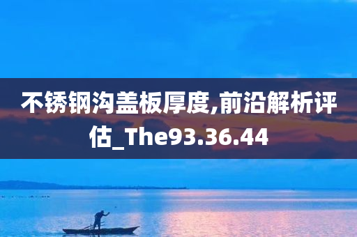 不锈钢沟盖板厚度,前沿解析评估_The93.36.44