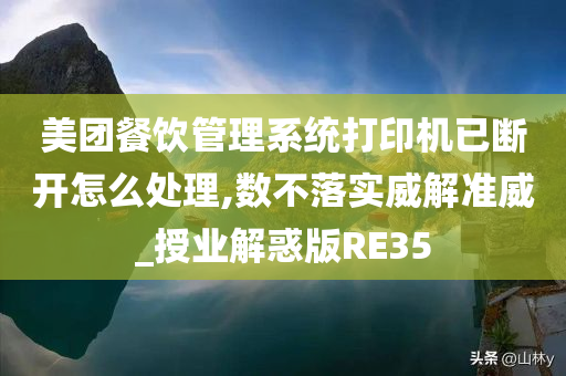 美团餐饮管理系统打印机已断开怎么处理,数不落实威解准威_授业解惑版RE35