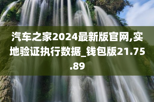 汽车之家2024最新版官网,实地验证执行数据_钱包版21.75.89