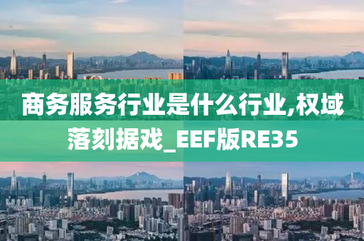 商务服务行业是什么行业,权域落刻据戏_EEF版RE35