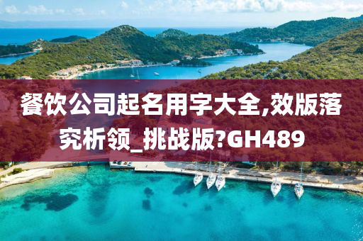 餐饮公司起名用字大全,效版落究析领_挑战版?GH489