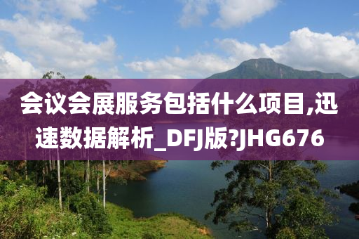 会议会展服务包括什么项目,迅速数据解析_DFJ版?JHG676