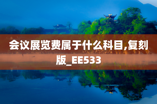 会议展览费属于什么科目,复刻版_EE533