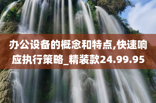 办公设备的概念和特点,快速响应执行策略_精装款24.99.95