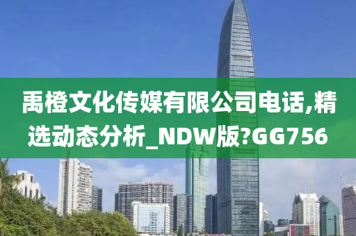 禹橙文化传媒有限公司电话,精选动态分析_NDW版?GG756