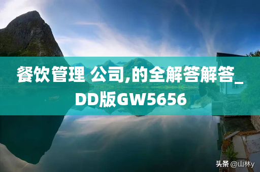 餐饮管理 公司,的全解答解答_DD版GW5656