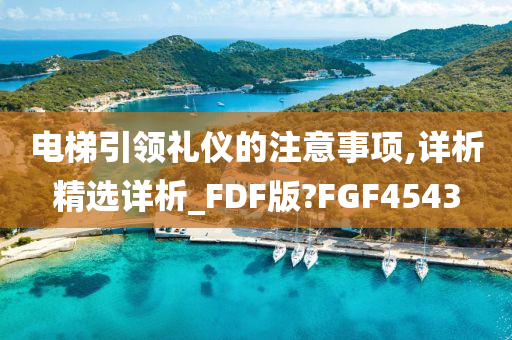 电梯引领礼仪的注意事项,详析精选详析_FDF版?FGF4543