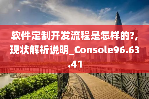 软件定制开发流程是怎样的?,现状解析说明_Console96.63.41