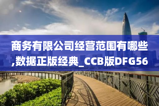 商务有限公司经营范围有哪些,数据正版经典_CCB版DFG56