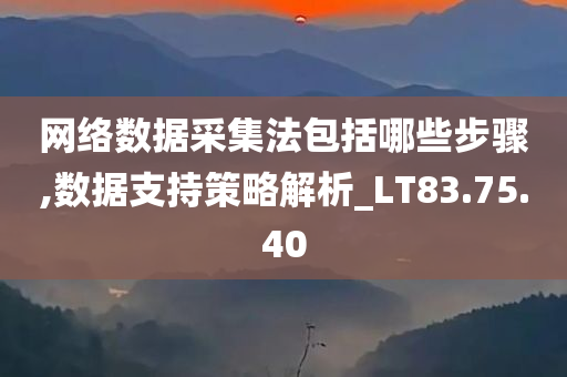 网络数据采集法包括哪些步骤,数据支持策略解析_LT83.75.40