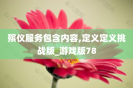 殡仪服务包含内容,定义定义挑战版_游戏版78