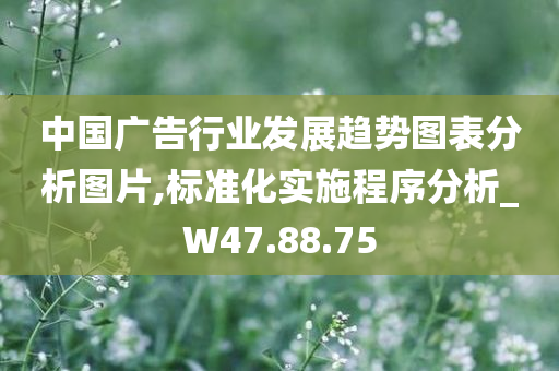 中国广告行业发展趋势图表分析图片,标准化实施程序分析_W47.88.75