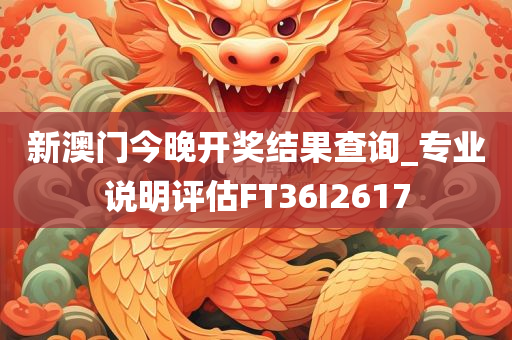 新澳门今晚开奖结果查询_专业说明评估FT36I2617