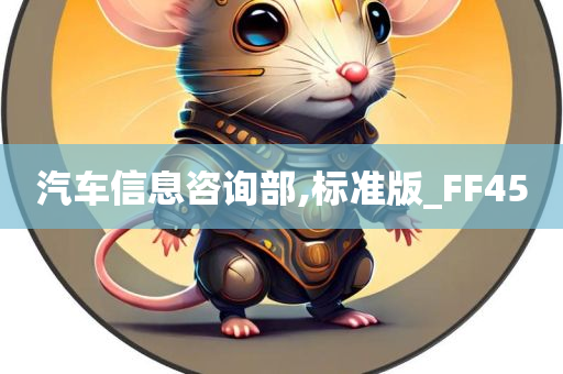 汽车信息咨询部,标准版_FF45